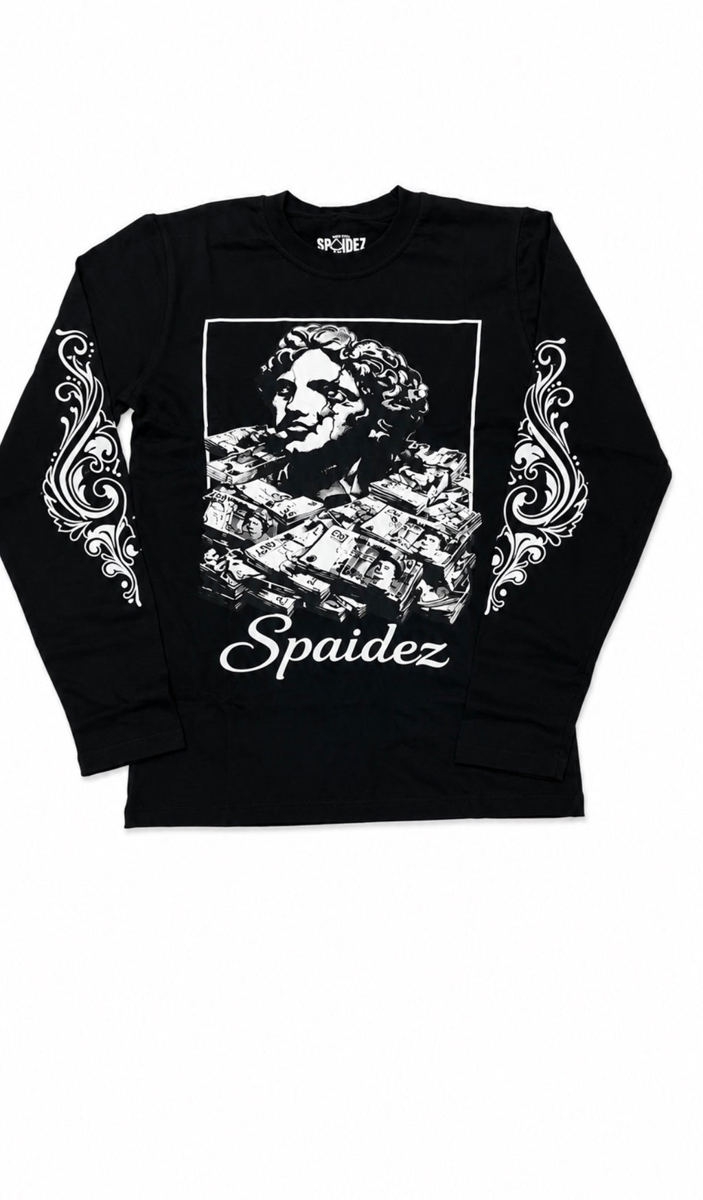 Spaidez black and blue short set